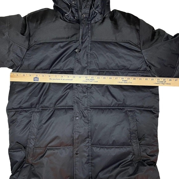 Members Only Women’s Heavy Snorkel Oversized Jacket Black Size Large MM070411 - Picture 11 of 13